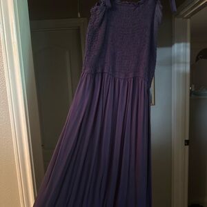 Elegant Navy Women's Dress